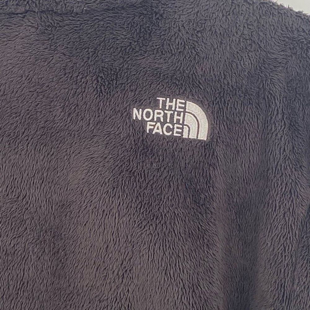 The North Face Women’s Full Zip Fleece Jacket Black Large - Picture 7 of 8